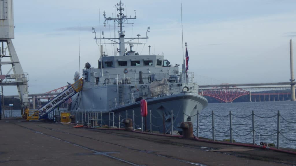 Babcock completes work on HMS Pembroke at Rosyth site - Babcock ...